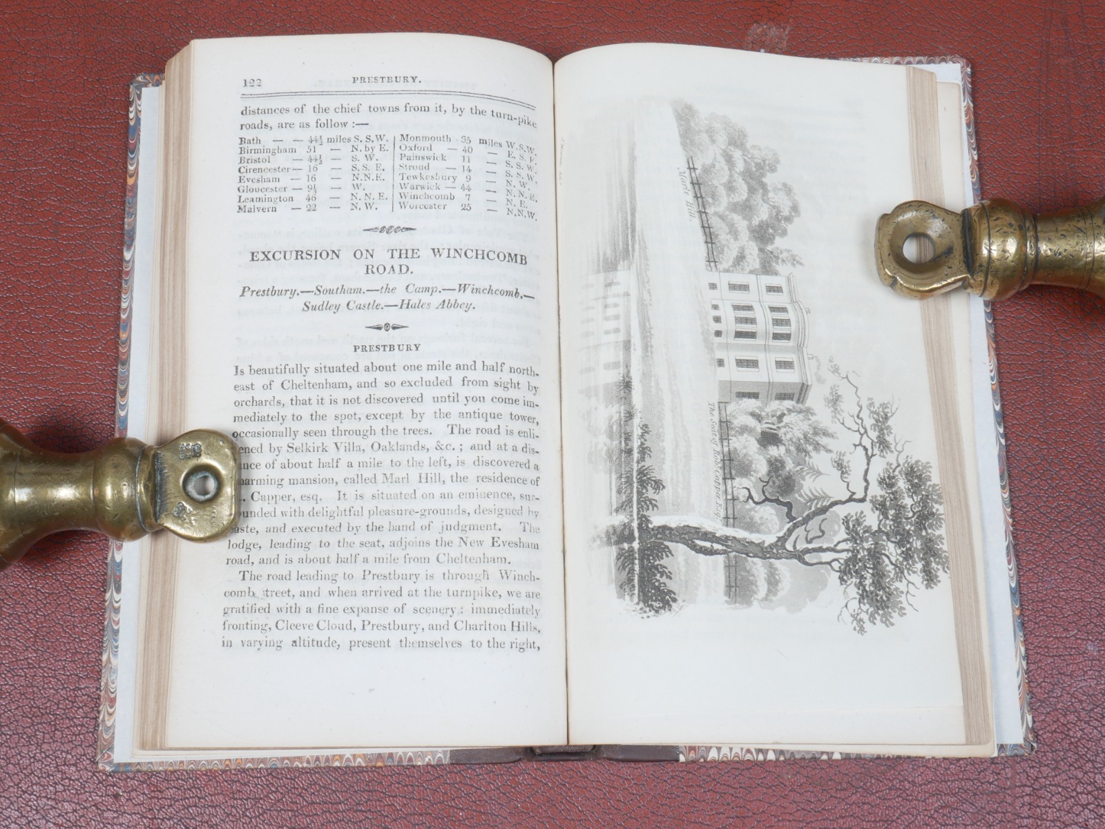 New Guide to Cheltenham & Also Gloucester Williams Bettison c1820