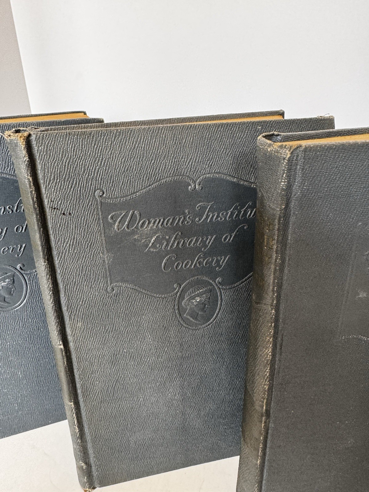 Woman’s Institute Cookery & Dressmaking 5 Vol Hardcover 1st Ed 1926
