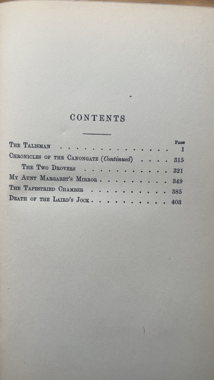 THE WORKS OF SIR WALTER SCOTT Volume XX & XXV
