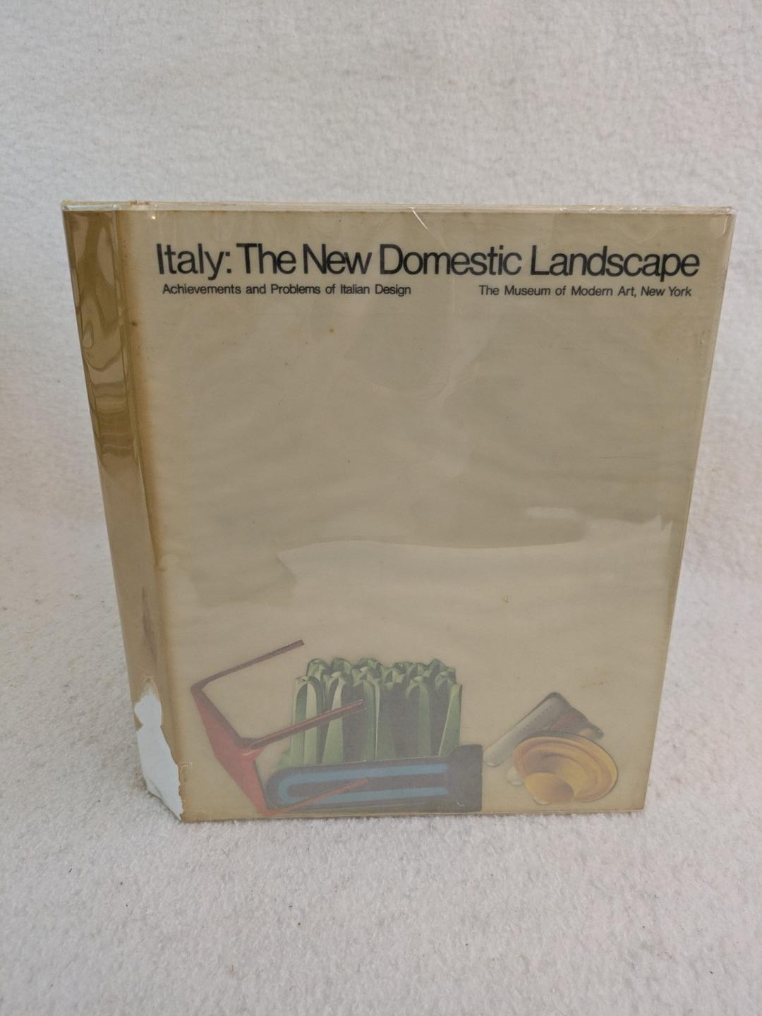 Emilio Ambasz ITALY: THE NEW DOMESTIC LANDSCAPE Museum of Modern Art 1972 1stEd