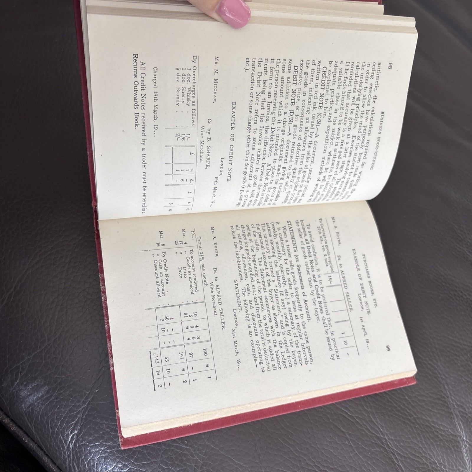 Pitman’s Business Book-keeping Third Edition Routley c.1940’s