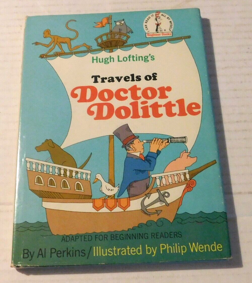 HUGH LOFTING’S TRAVELS OF DOCTOR DOOLITTLE by AL PERKINS – ILLUS by PHILIP WENDE