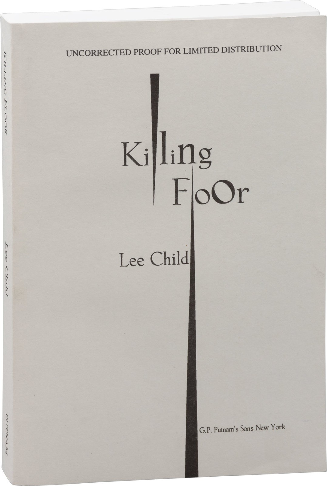 Lee Child KILLING FLOOR Uncorrected Proof 1st Edition 1997 #171808