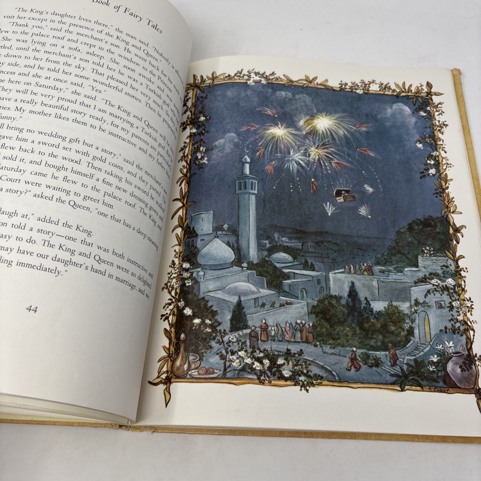 The Tasha Tudor Book Of Fairy Tales Hardcover Vintage 1969