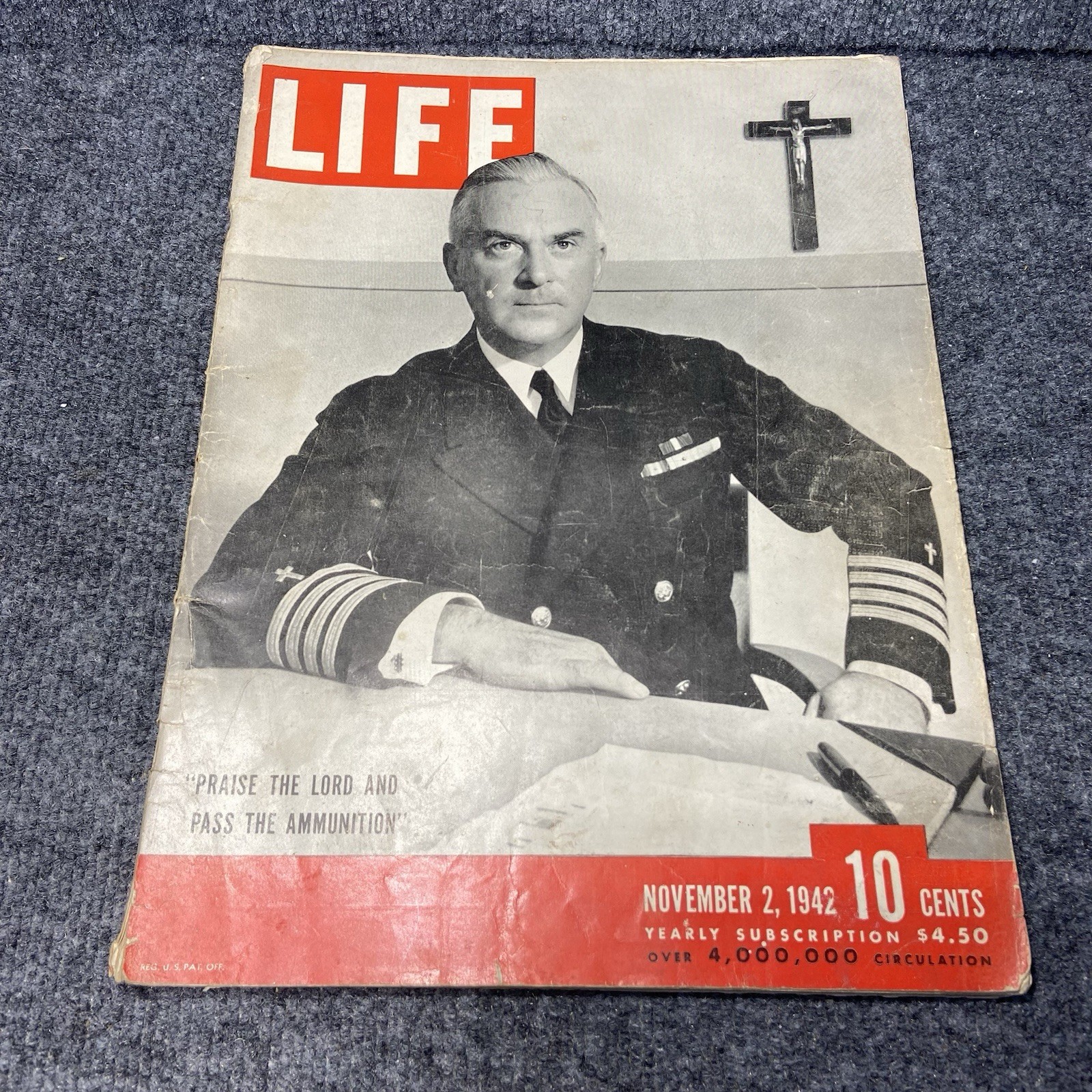 LIFE MAGAZINE NOVEMBER 2, 1942 World War II POSTERS & SONGS DISNEY’S DER FUEHRER
