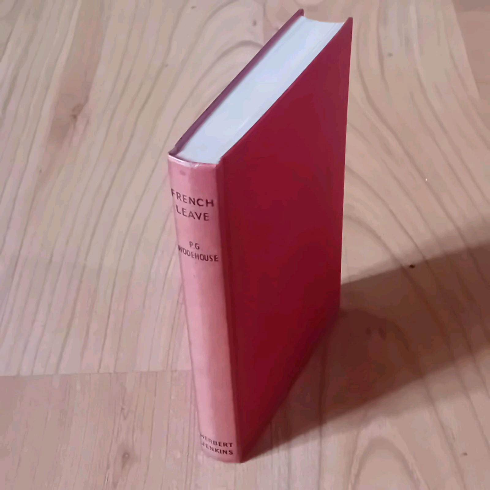 P.G Wodehouse French Leave First Edition 1955 Published Herbert Jenkins Hardback