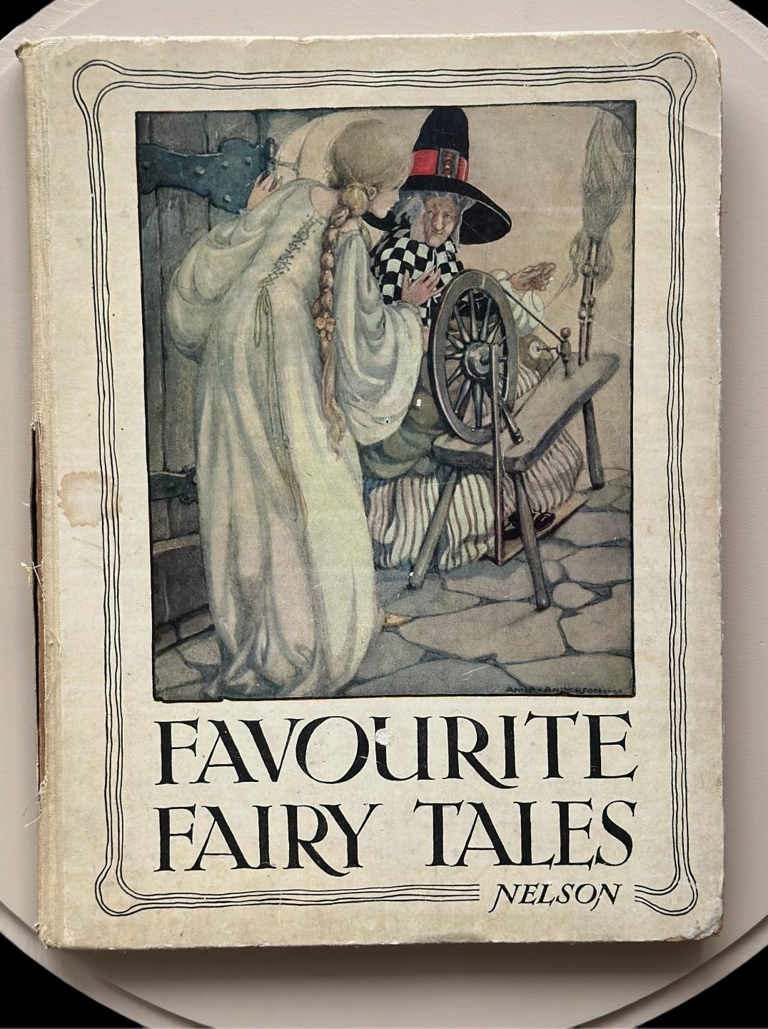 Rare Vintage Book: Favourite Fairy Tales Nelson (Anne Anderson Illustrations)