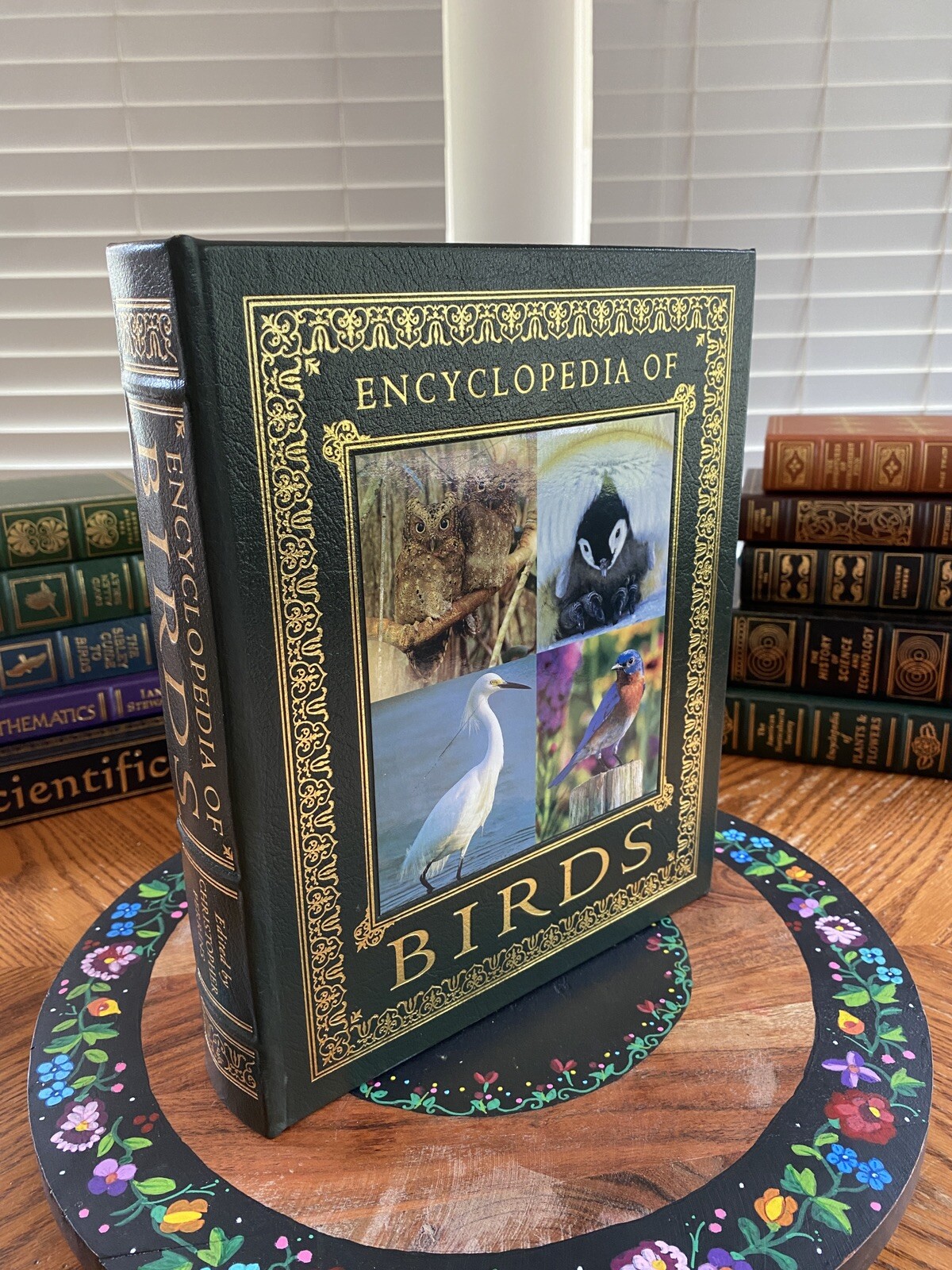 EASTON PRESS Encyclopedia of Birds Perrins (2003) Leather – Ornithology