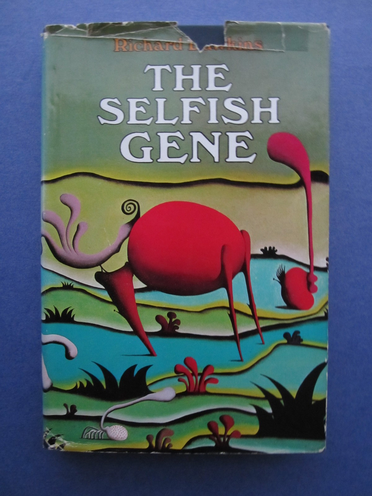 The Selfish Gene by Richard Dawkins 1st US Edition HC DJ 1976