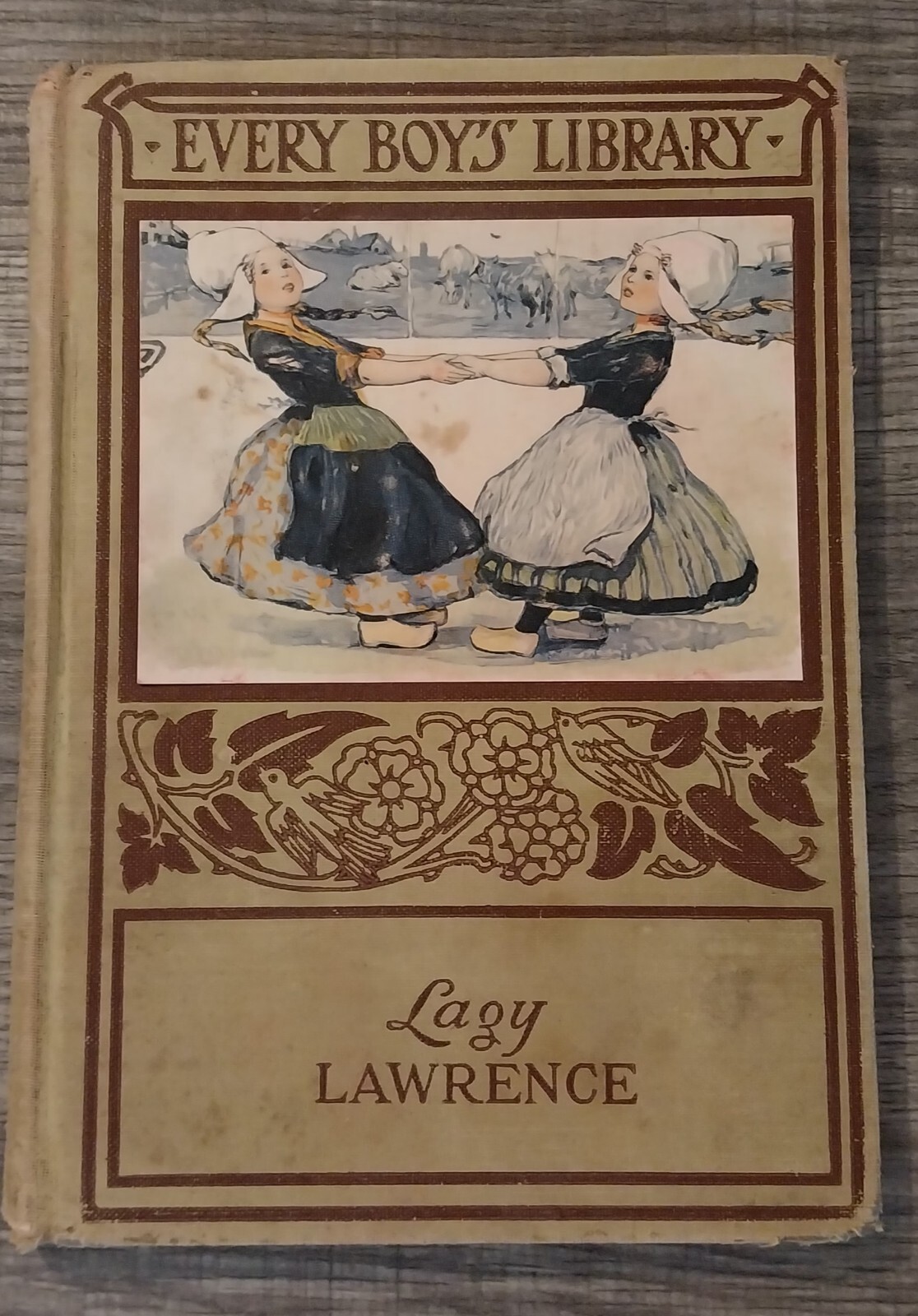 „Lazy Lawrence“ Maria Edgeworth, Every Boy’s Library 1908 Antique BOOK