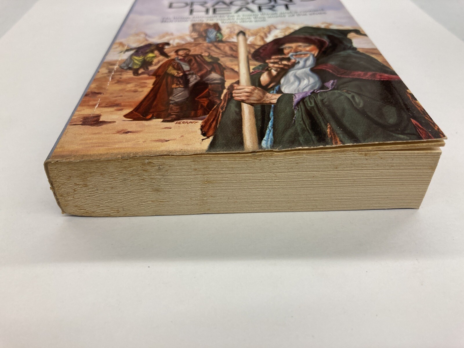 The Thrall And The Dragons Heart Elizabeth Boyer 1st Print 1982 Del Rey