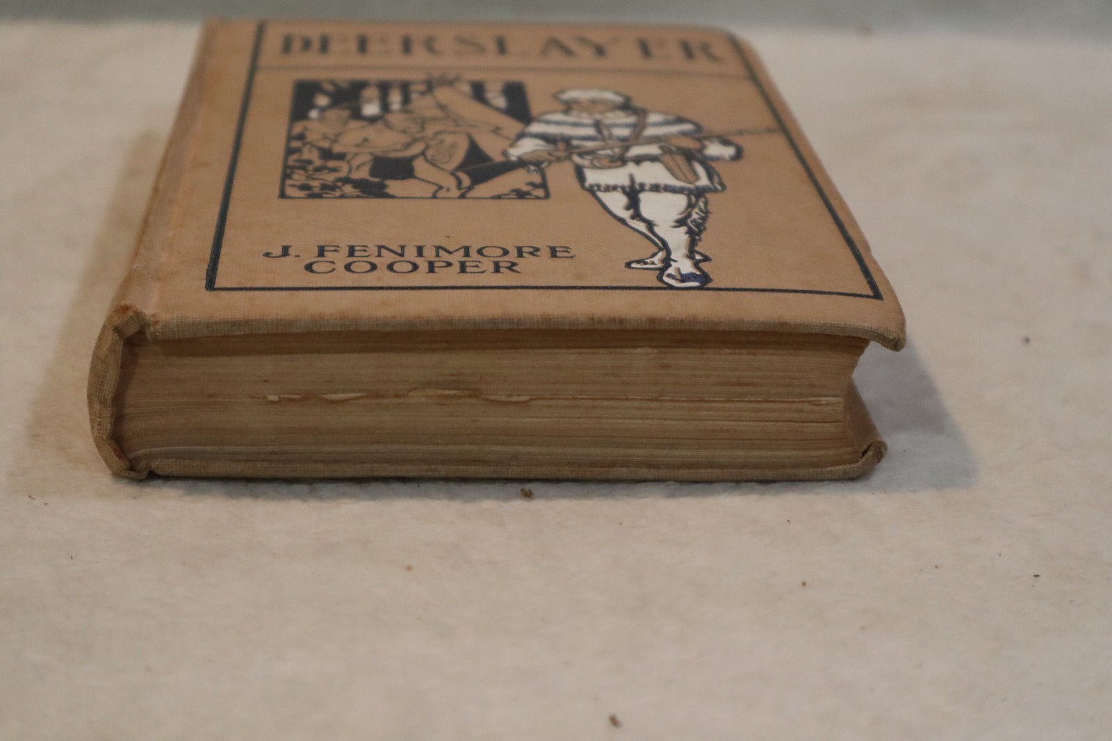 Deerslayer by James Fenimore Cooper Hurst & Company hardcover