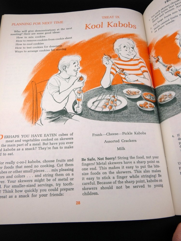 Vintage Tricks for Treats 4-H Food Magic Halloween Cook Book