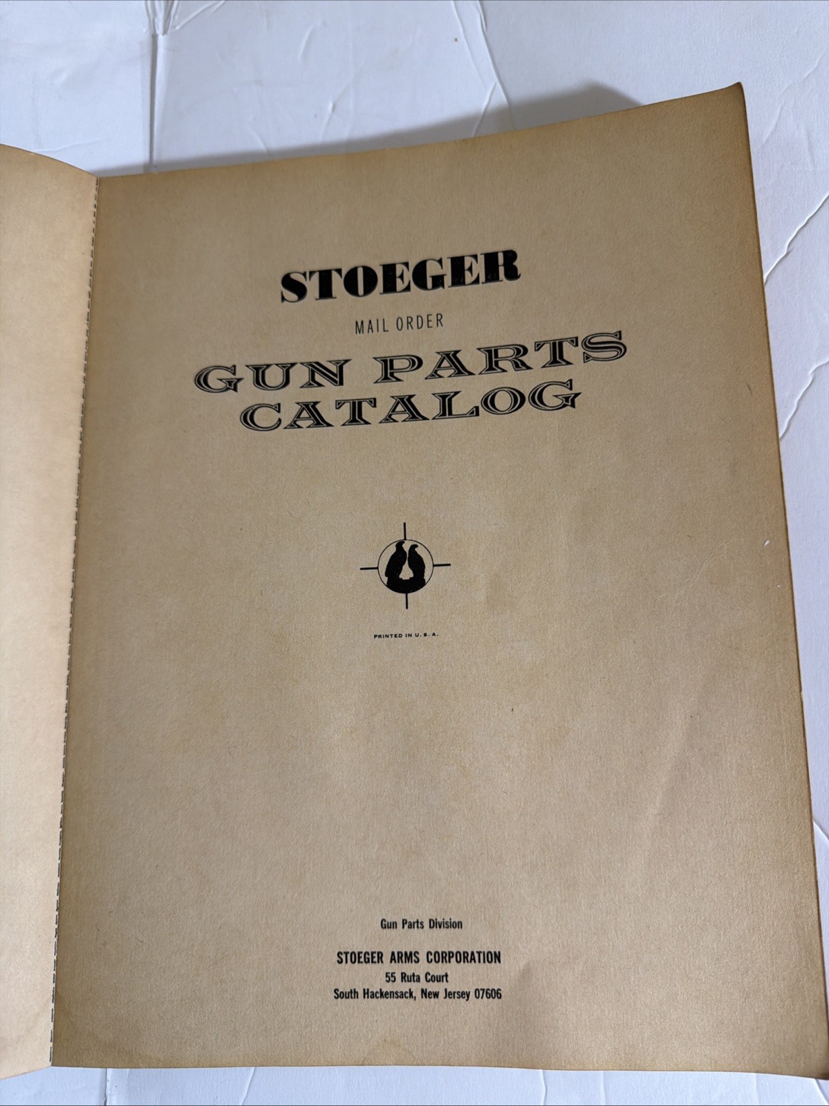 Gun Parts Catalog 1950-70s? Stoeger Colt , Browning, Springfield,Smith & Wesson