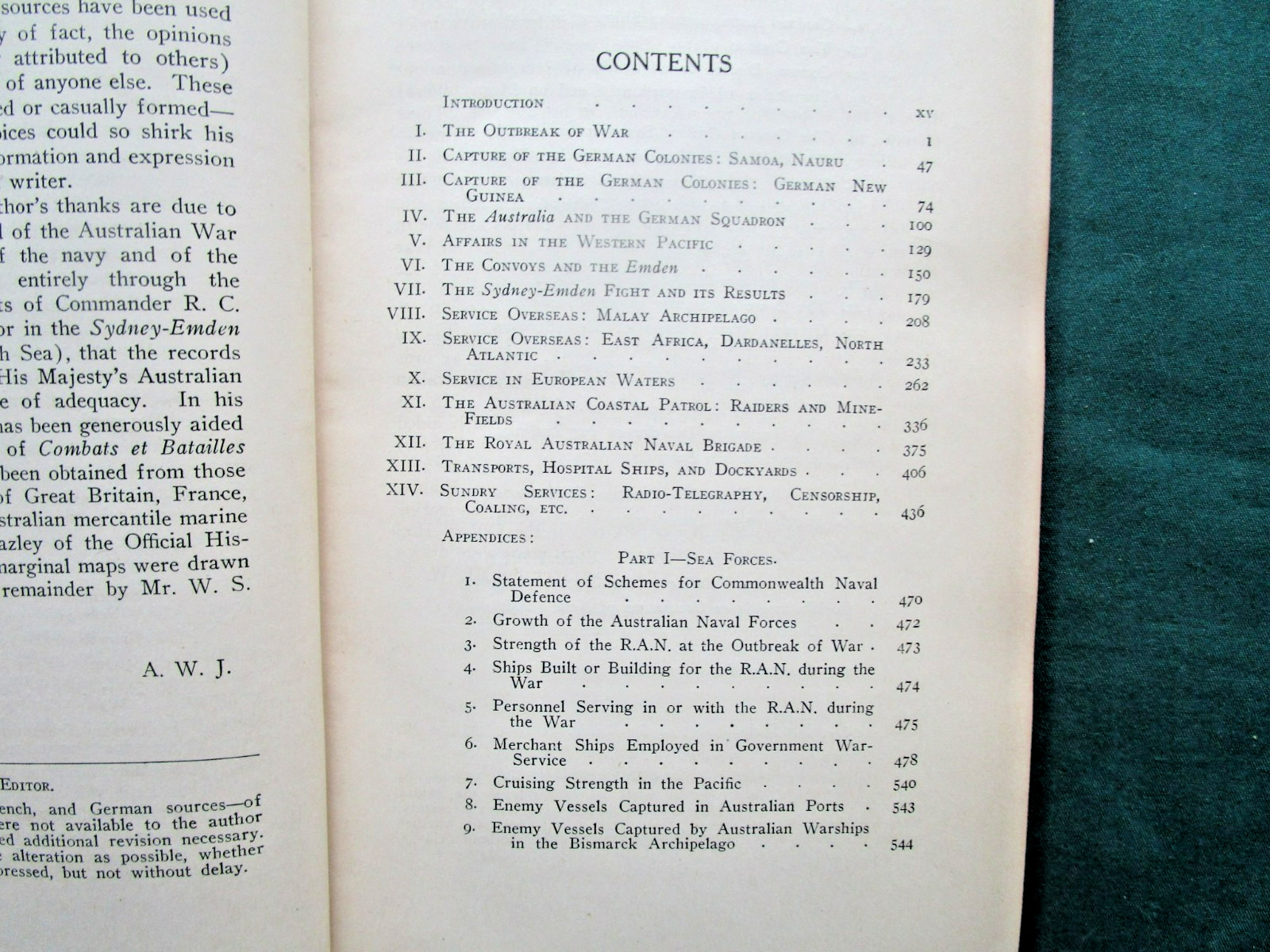 Official History Australia in the War 1914-1918 Vol IX Royal Australian Navy