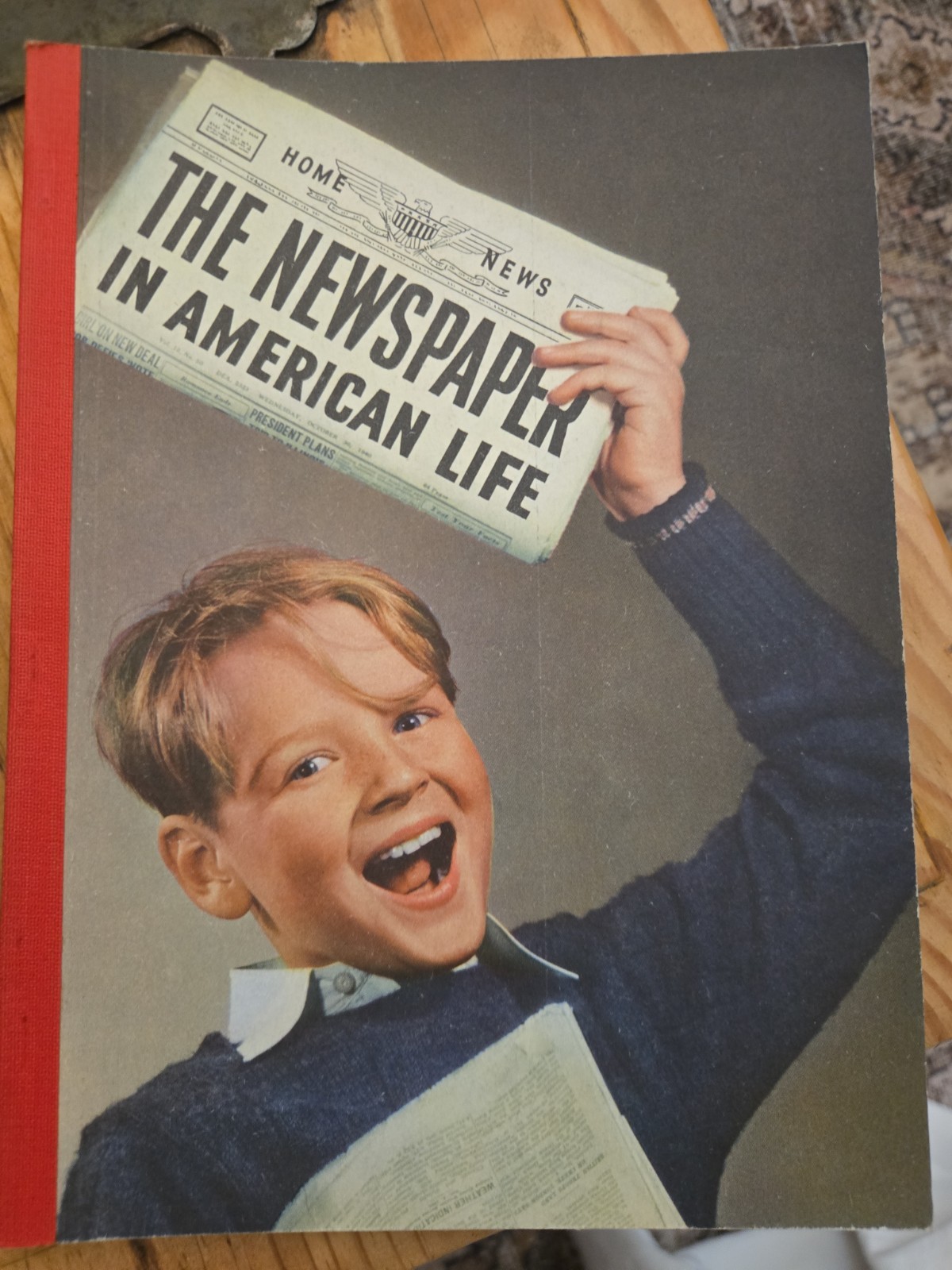 The Newspaperin American Life 1941 Pristine Cond.by Wittich , Row Peterson & Co.