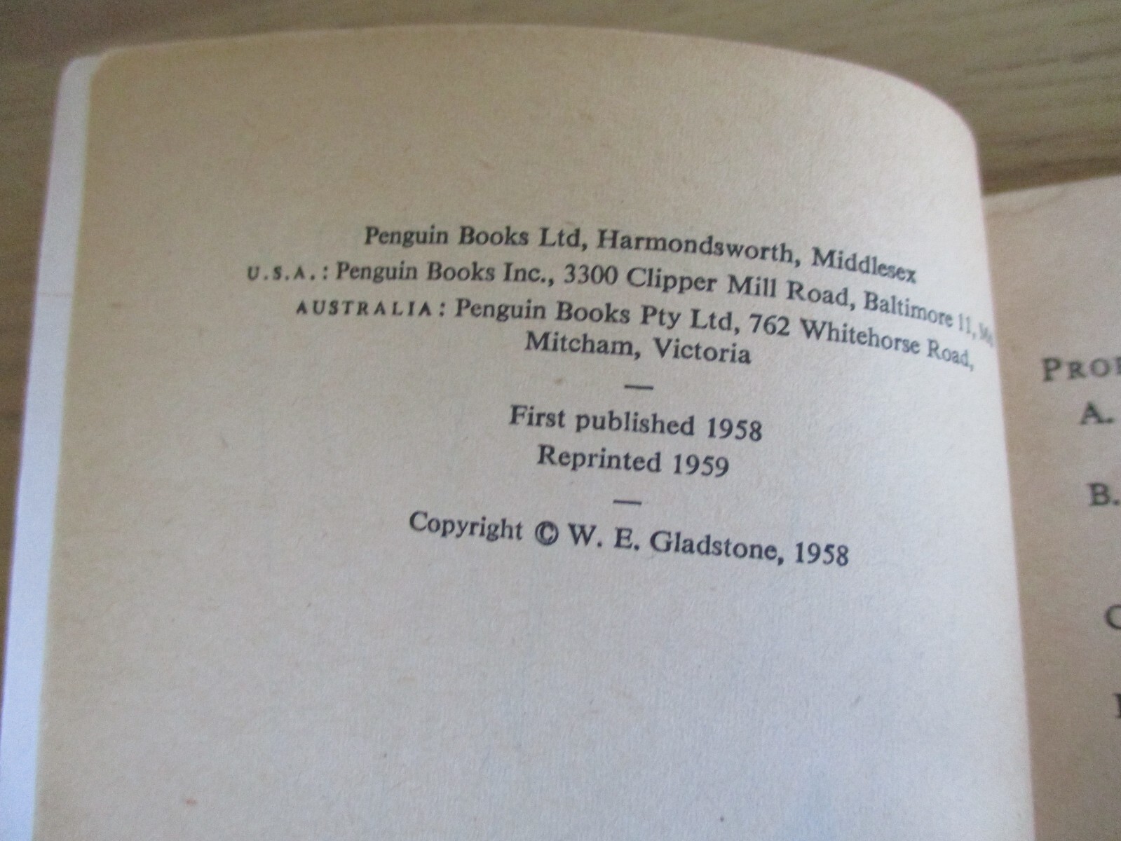 The Second Puffin Puzzle Book W E Gladstone 1959 Vintage Paperback