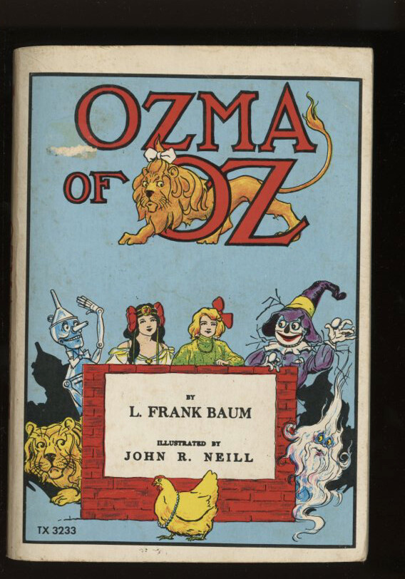 Baum, L. Frank: # 3 Ozma of Oz Paperback 1st/2nd