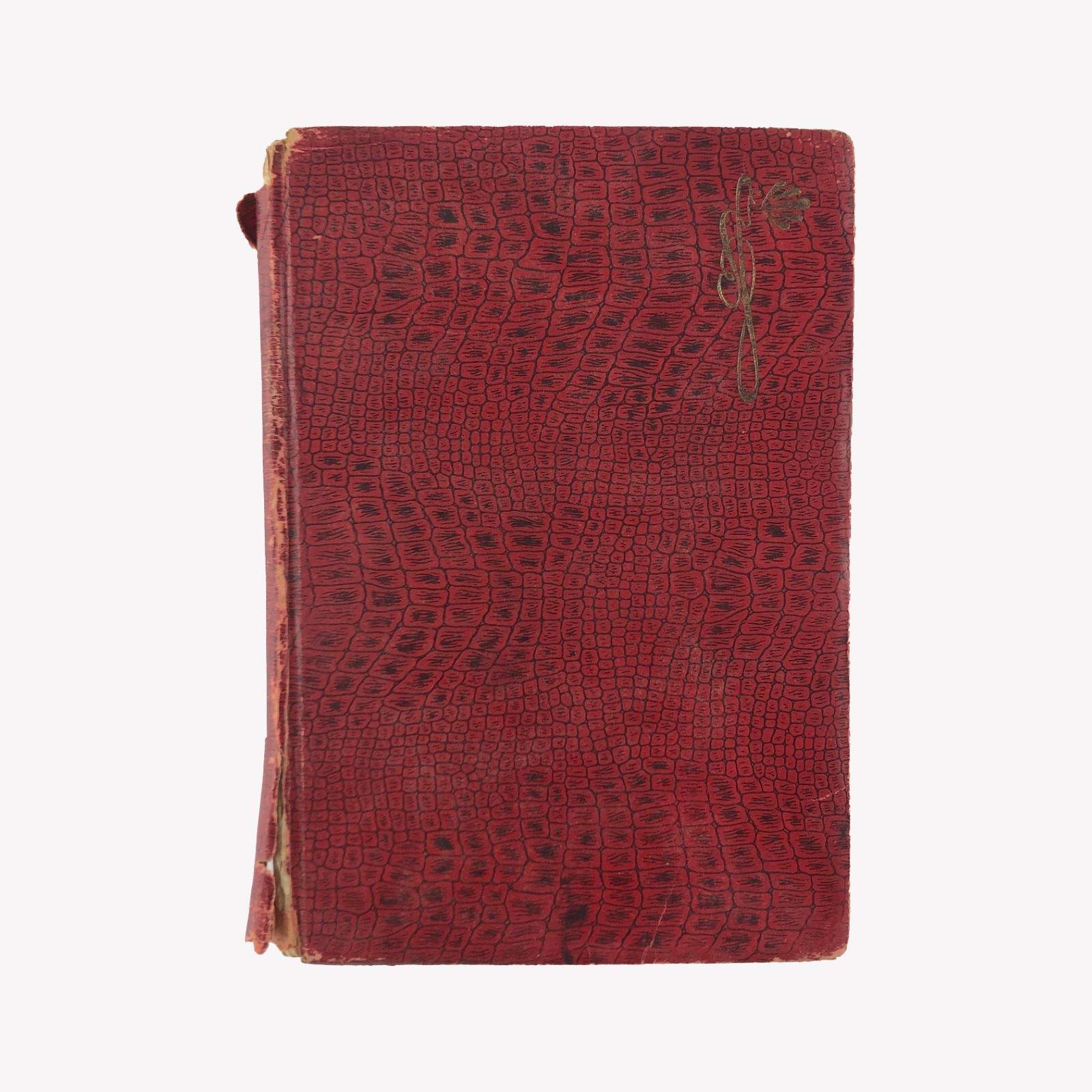1931 French Literature Student Diary Manuscript Handwriting Book & Famous Poems