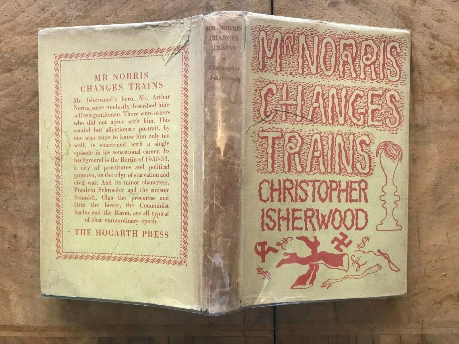 Christopher Isherwood Mr Norris Changes Trains First Edition Fifth Impression DJ