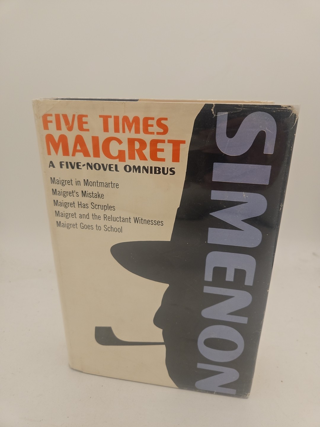 Five Times Maigret by Georges Simenon 1st Amercan Edition 5 Novels HC DJ VG N2