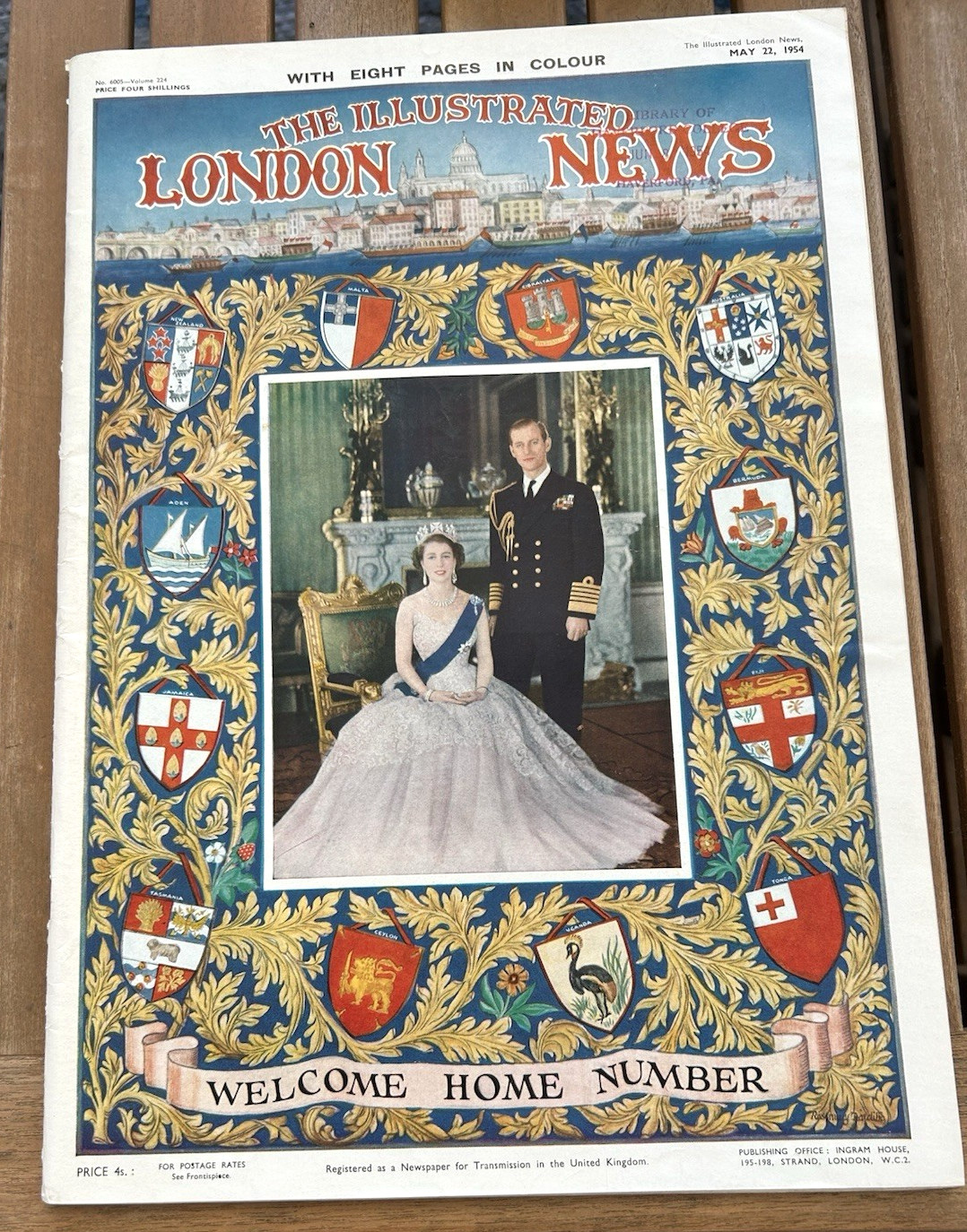 THE ILLUSTRATED LONDON NEWS May 22 1954 Royal Visit Welcome Home Number