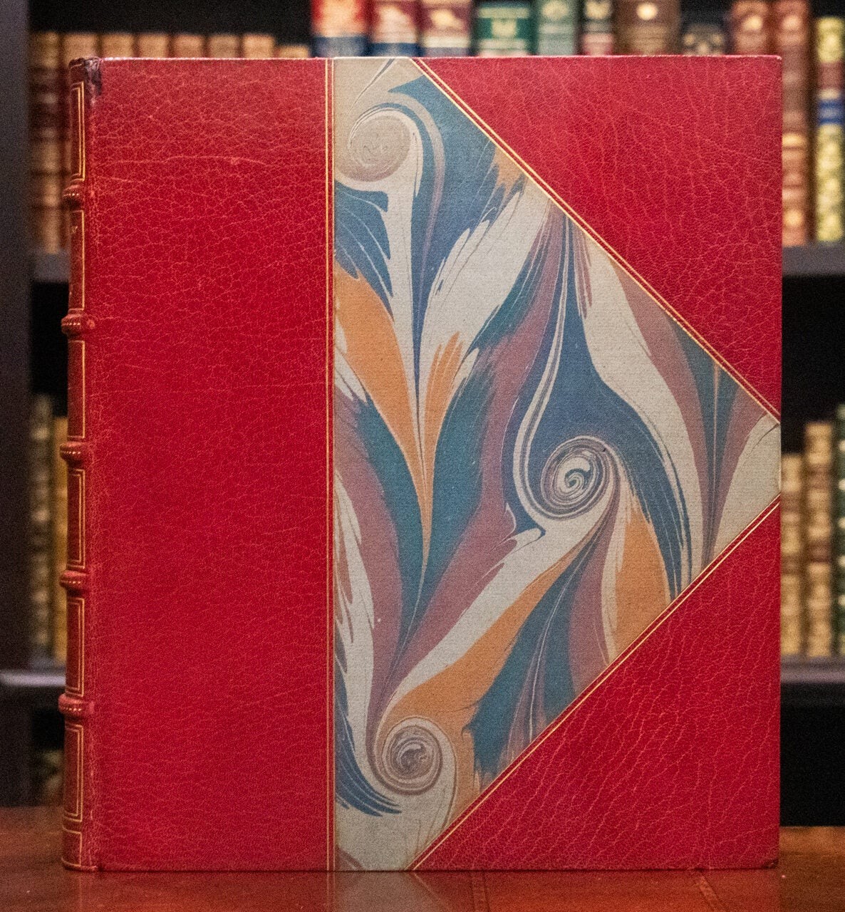 1817 The Battle of Waterloo Bound by Riviere Color Plates First Edition 12″ Tall