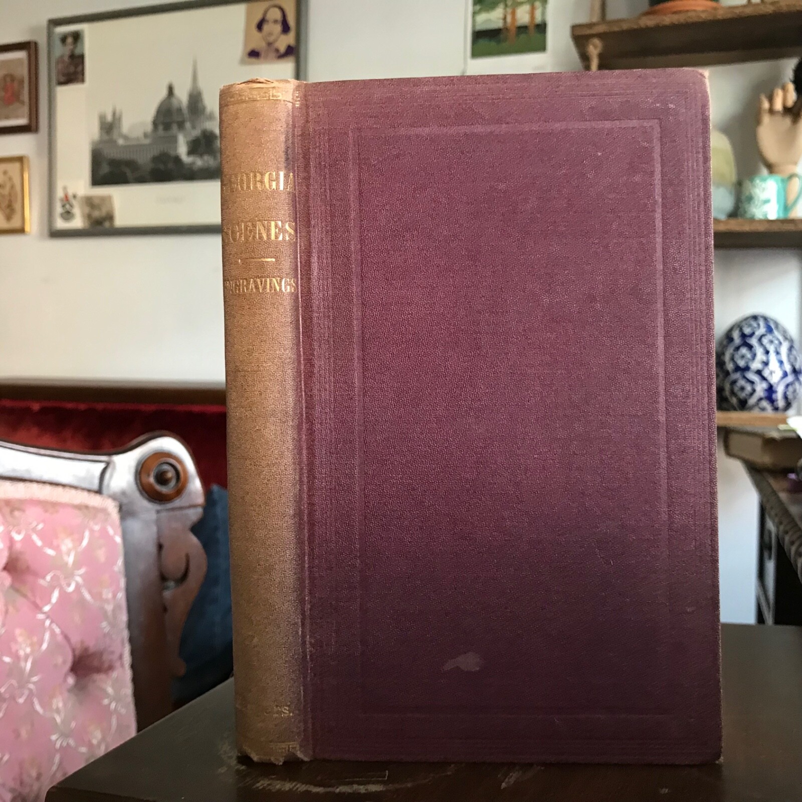 1878 Georgia Scenes, Characters, Incidents in the First Half Century of the Rep.