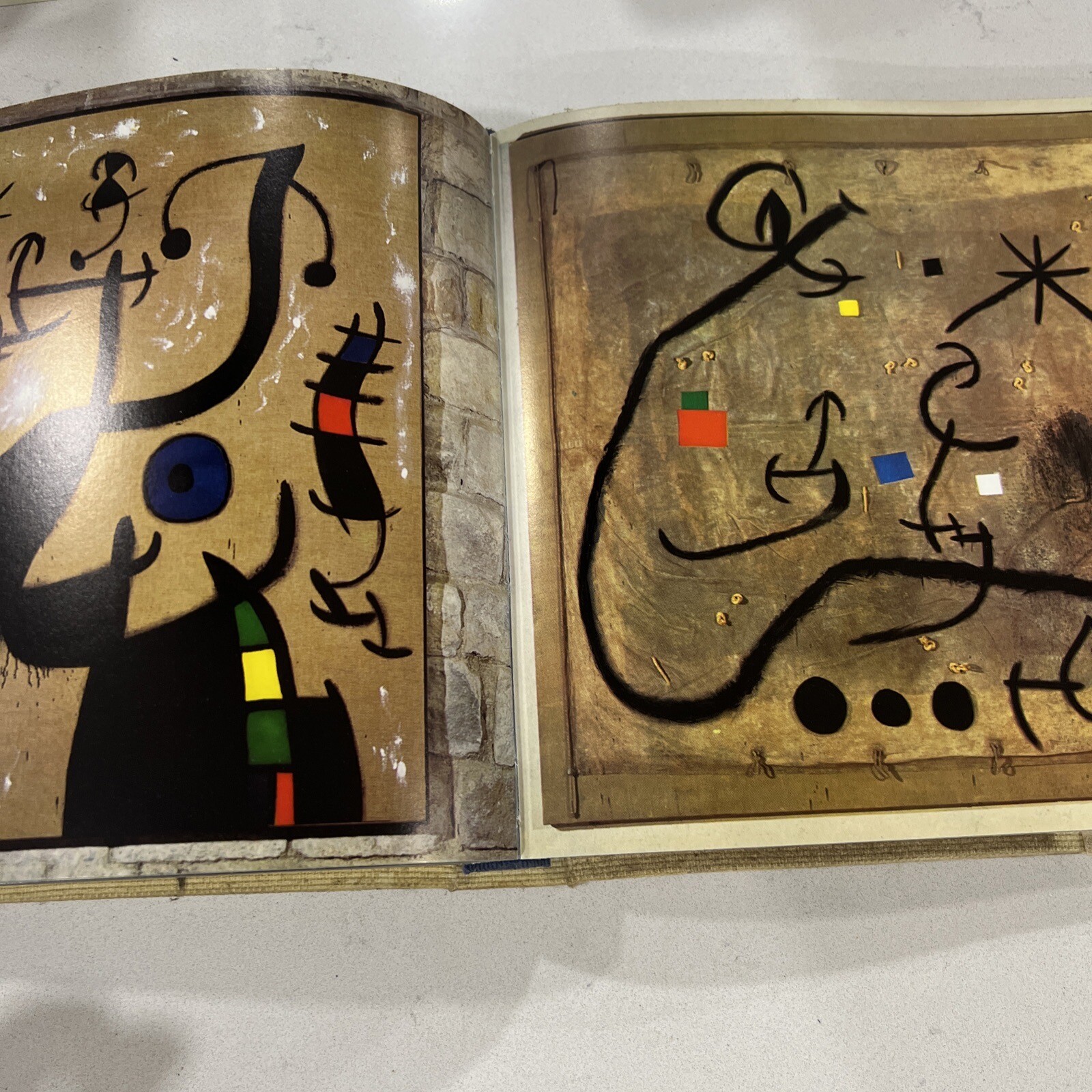 Joan Miro (Famous Artist) Fotoscop Visual Language Hardcover w/DJ Illustrated