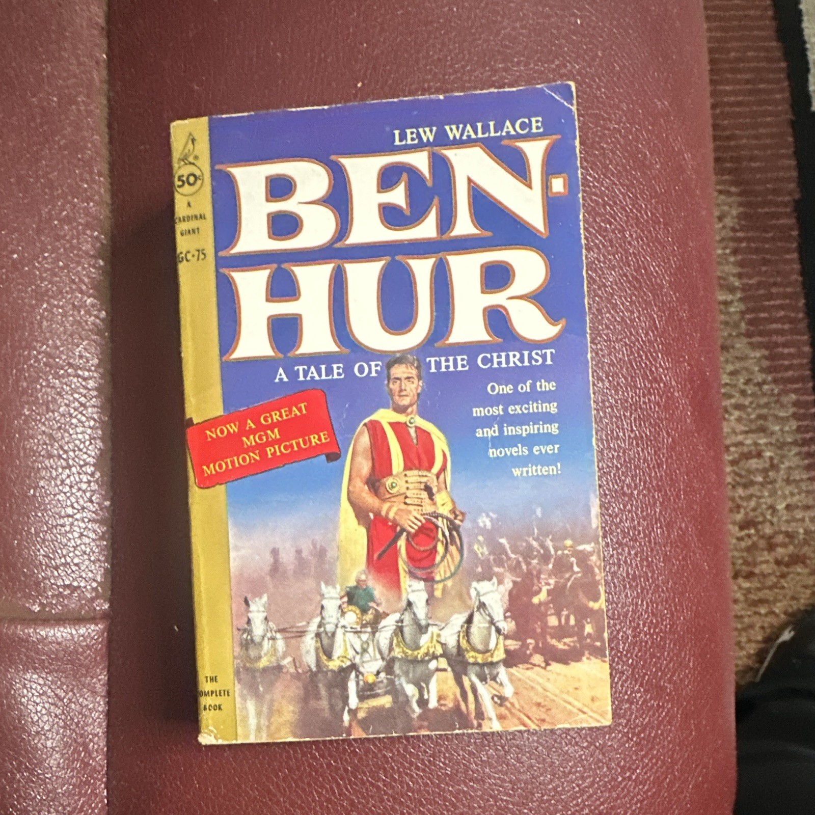 Pocket Books Lew Wallace Ben-Hur A Tale of the Christ Softcover Vintage