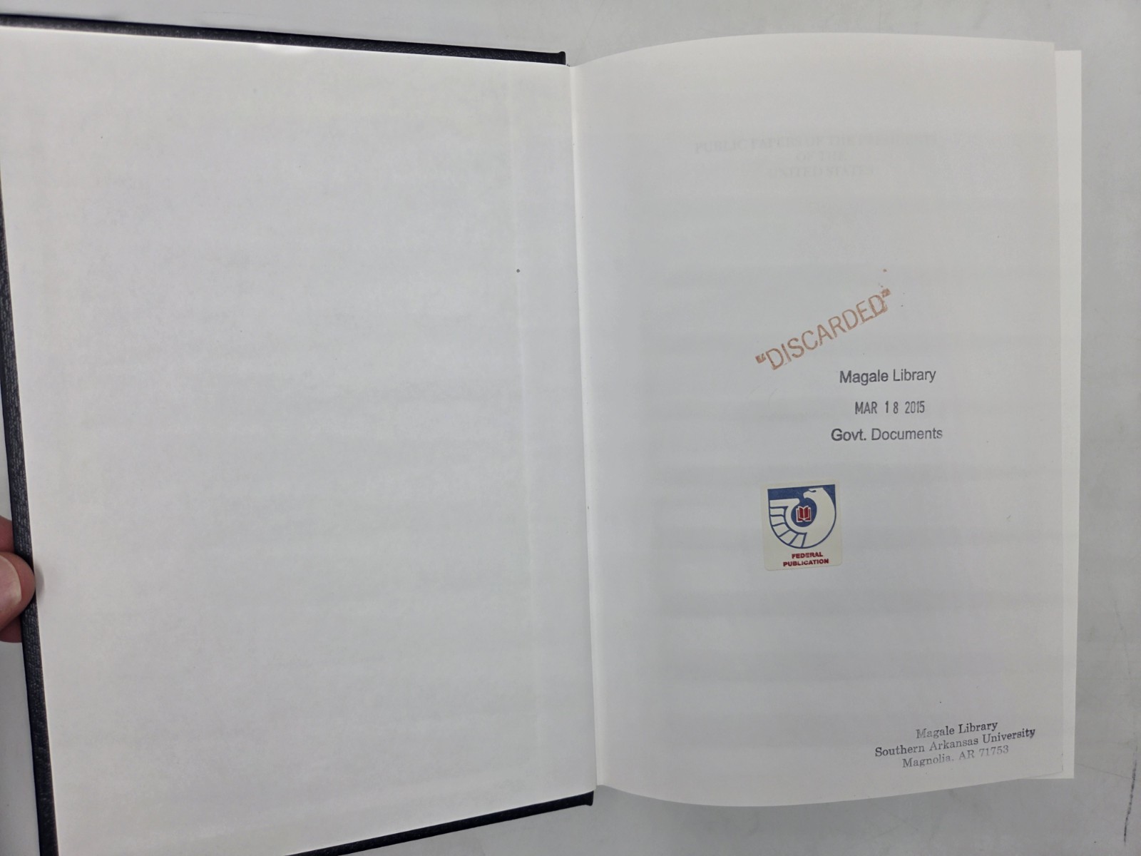 Public Papers Of The Presidents Barack Obama 2011 2 Volumes Set #’s I & II HC