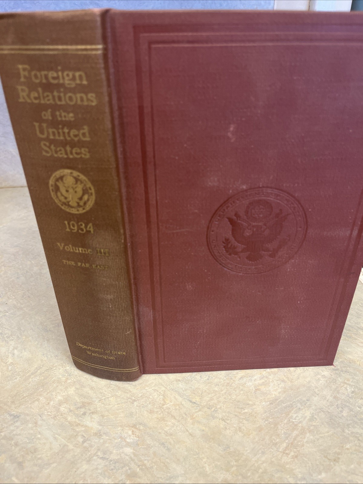 Foreign Relations Of The United States/1934/Vol 3/ Far East