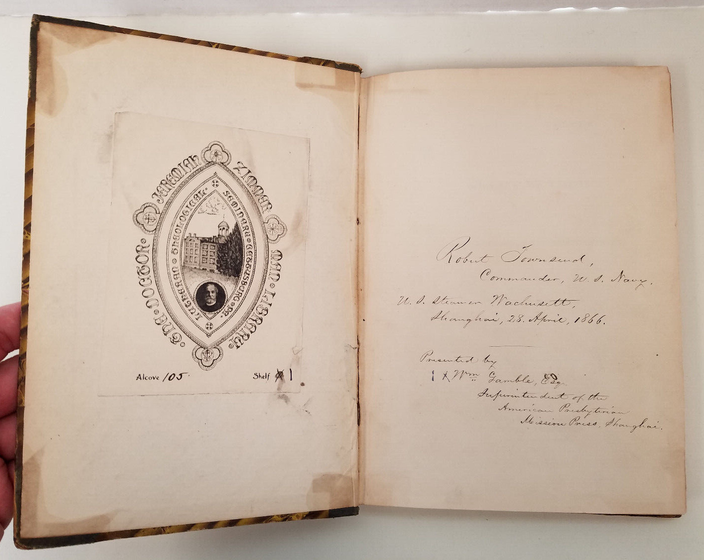 Analytical Reader Read & Write Chinese 1863 Sinology Civil War Association Copy