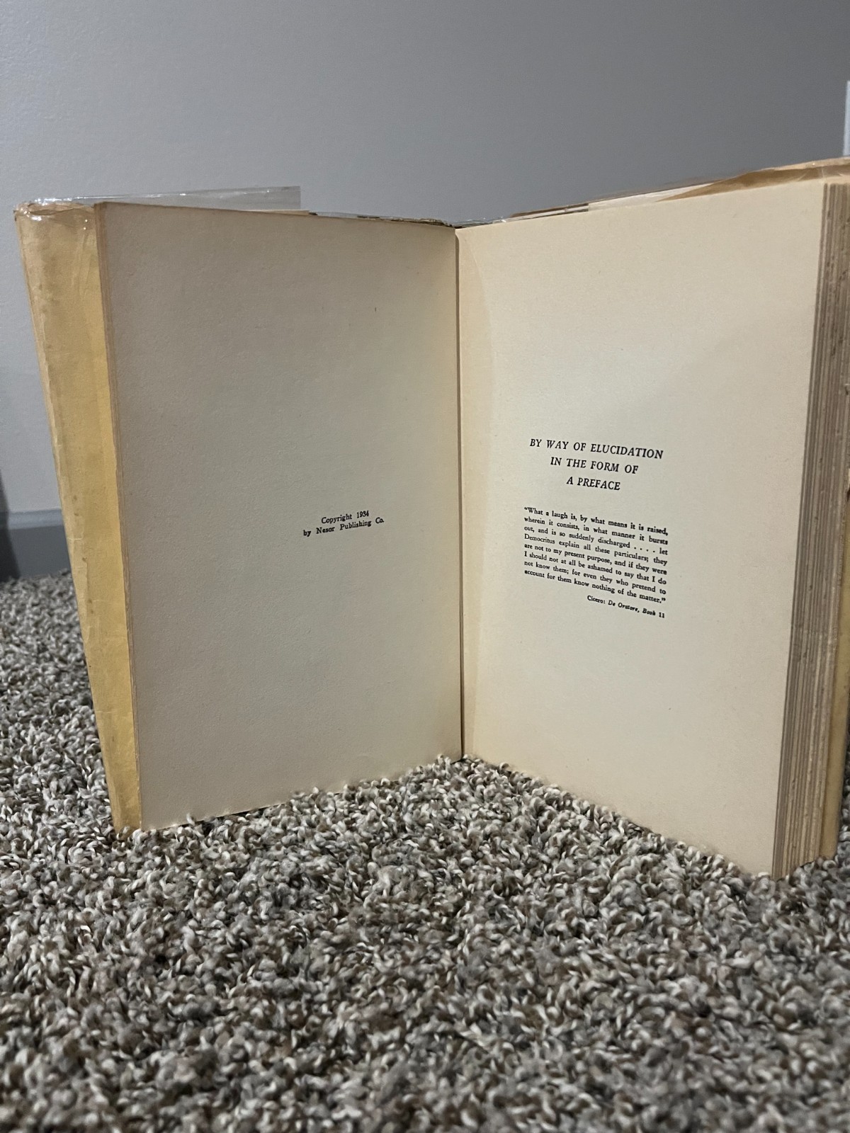 RARE BOOK – Anecdota Americana – 1st Ed. 1934 VINTAGE ADULT COMEDY.