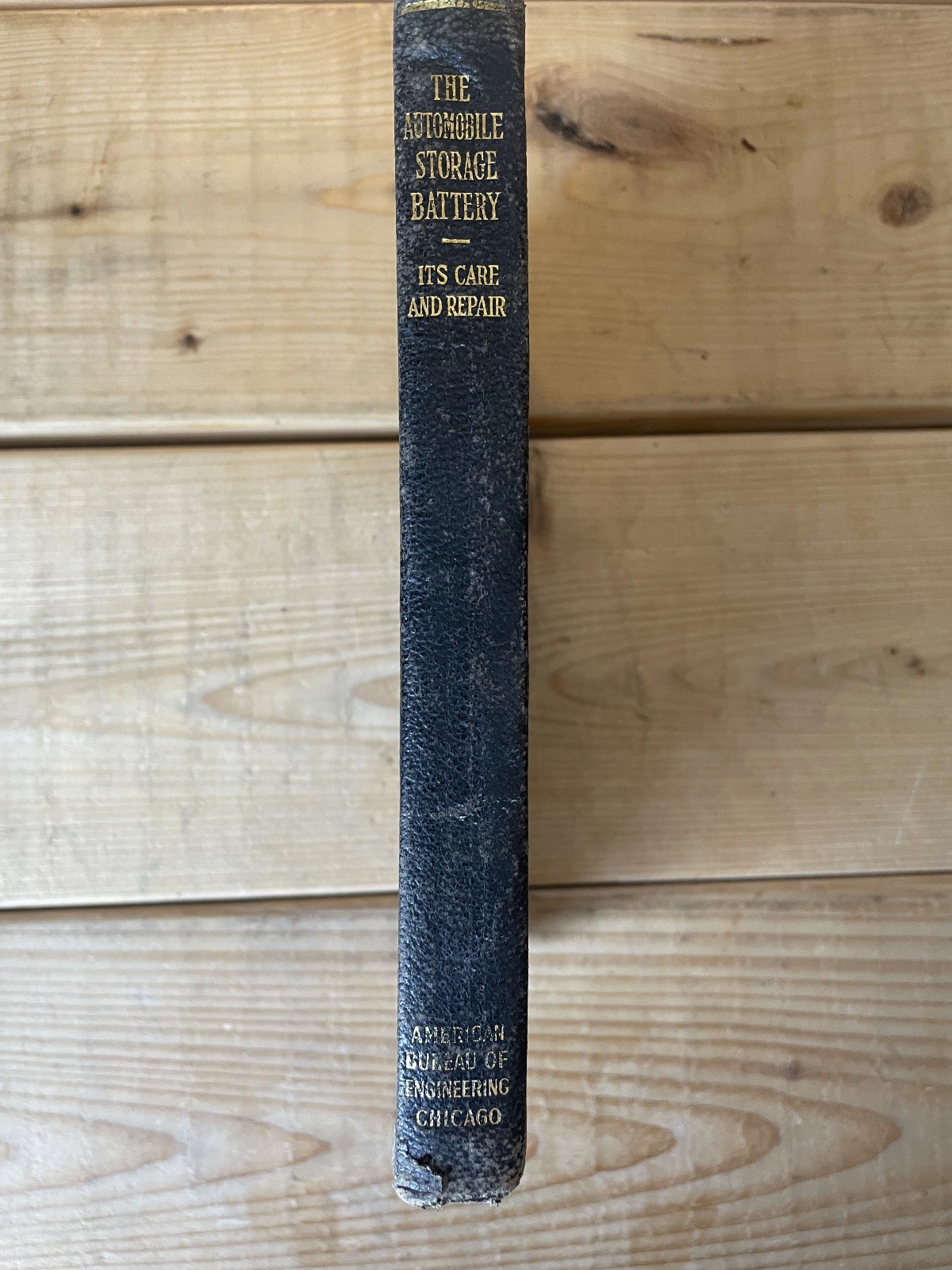 The Automobile Storage Battery Its Care And Repair 1918 American Buerau of Eng.
