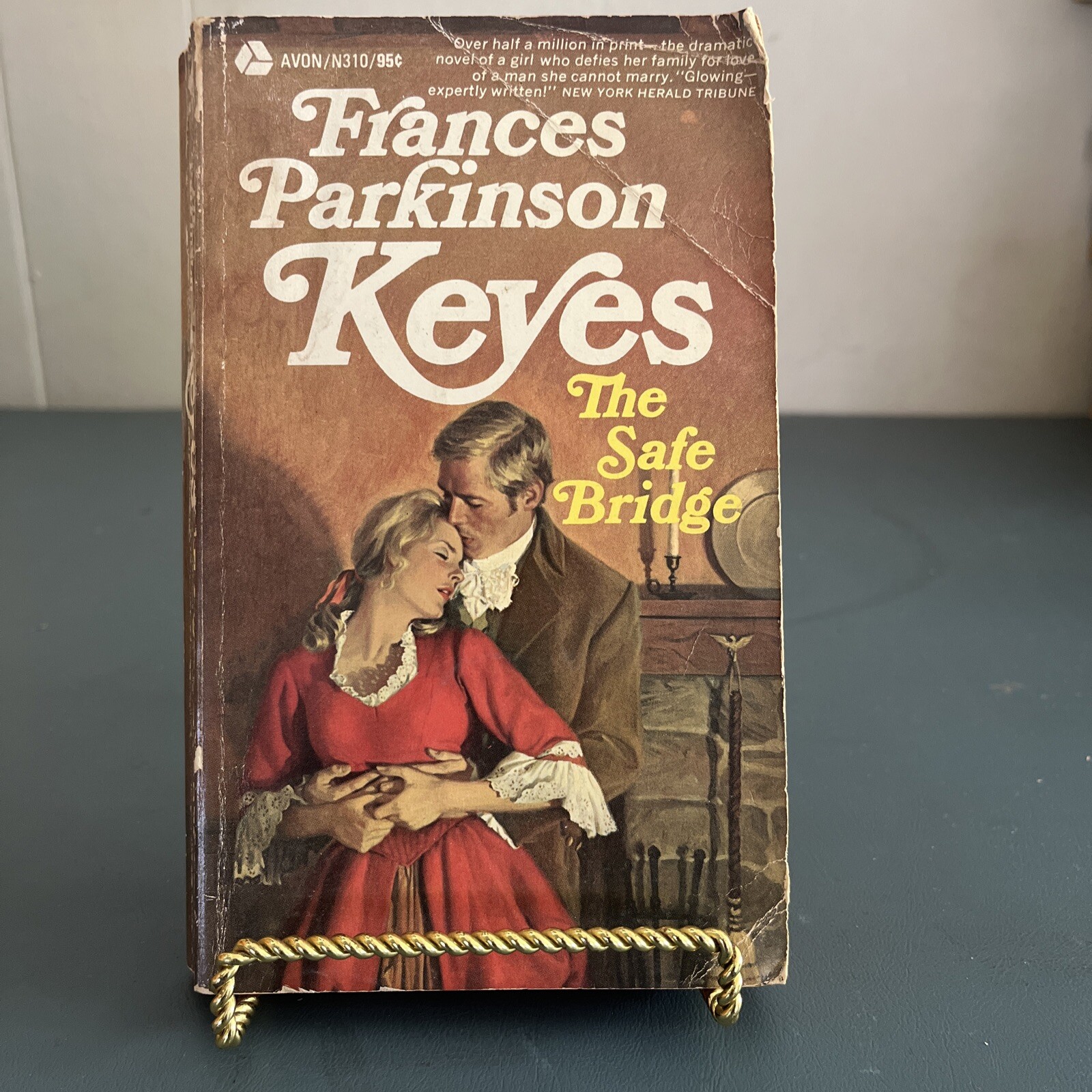 The Safe Bridge by Frances Parkinson Keyes Vintage Romance Paperback Pocket 1970