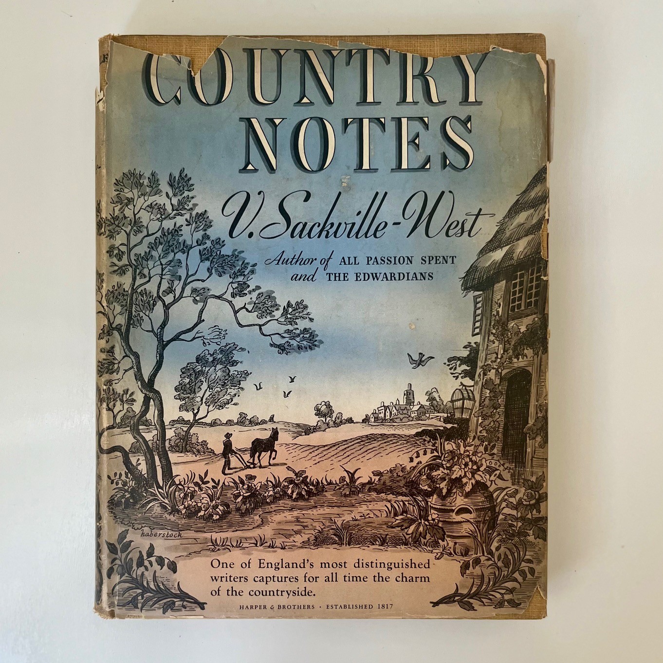 Vita Sackville-West Country Notes With Photographs First Edition 1940 HC DJ