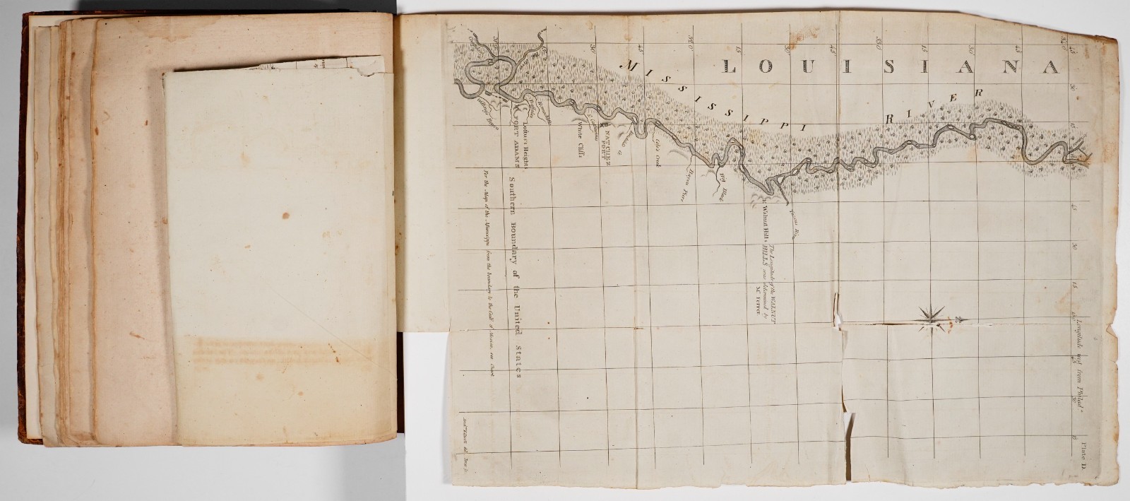 1803 1st Edition – The Journal of Andrew Ellicott w 13 Maps/Charts READ INFO!!!