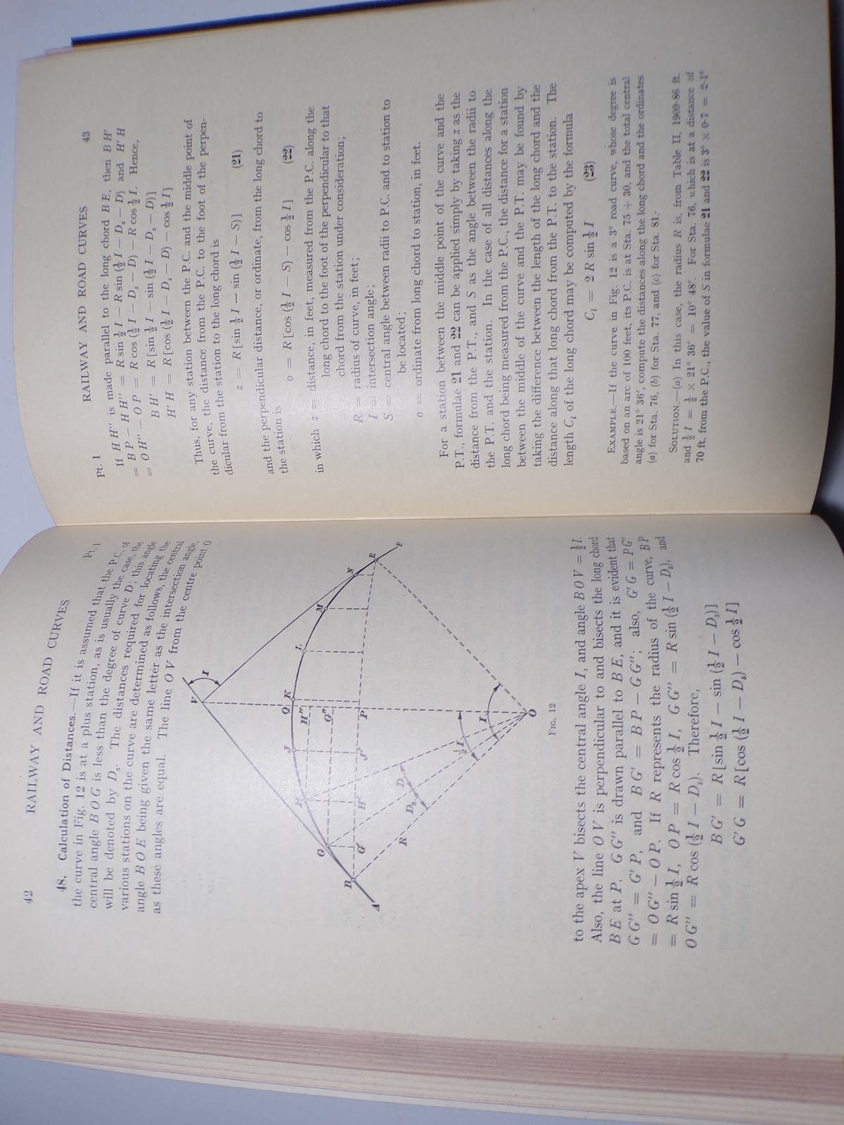 ICS Reference Library Railway & Road Curves, Mapping, Topographical Surveying