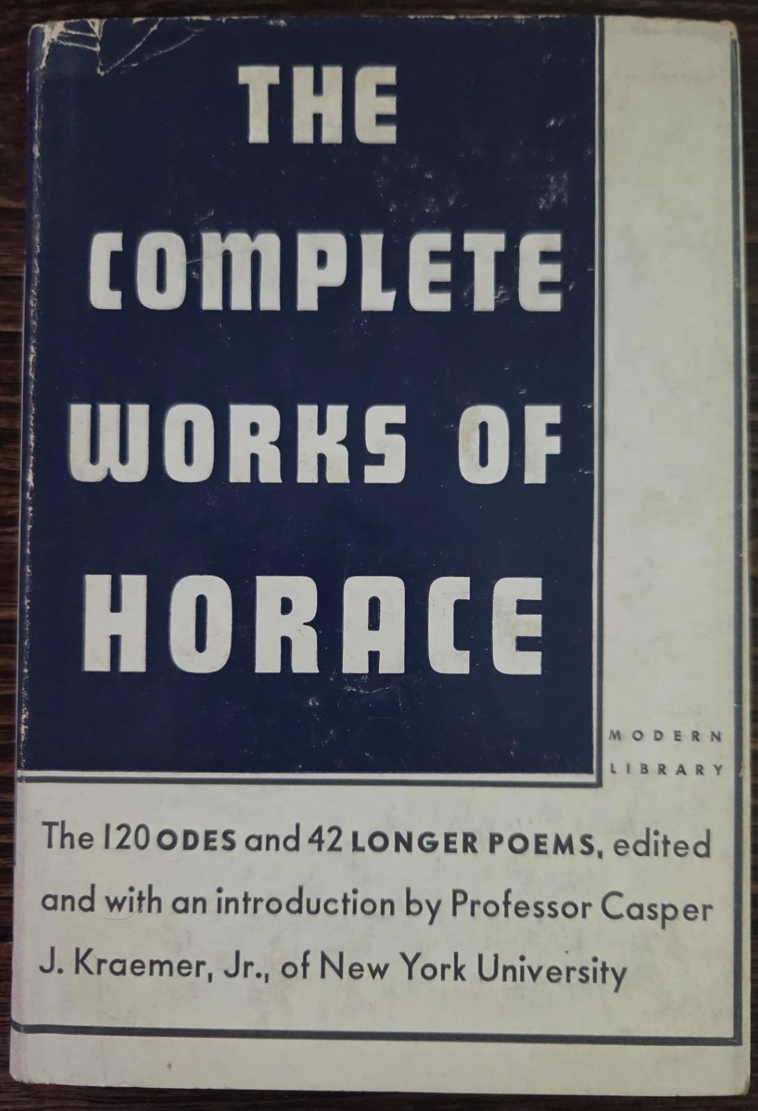 Horace, Complete Works Of — Modern Library #141