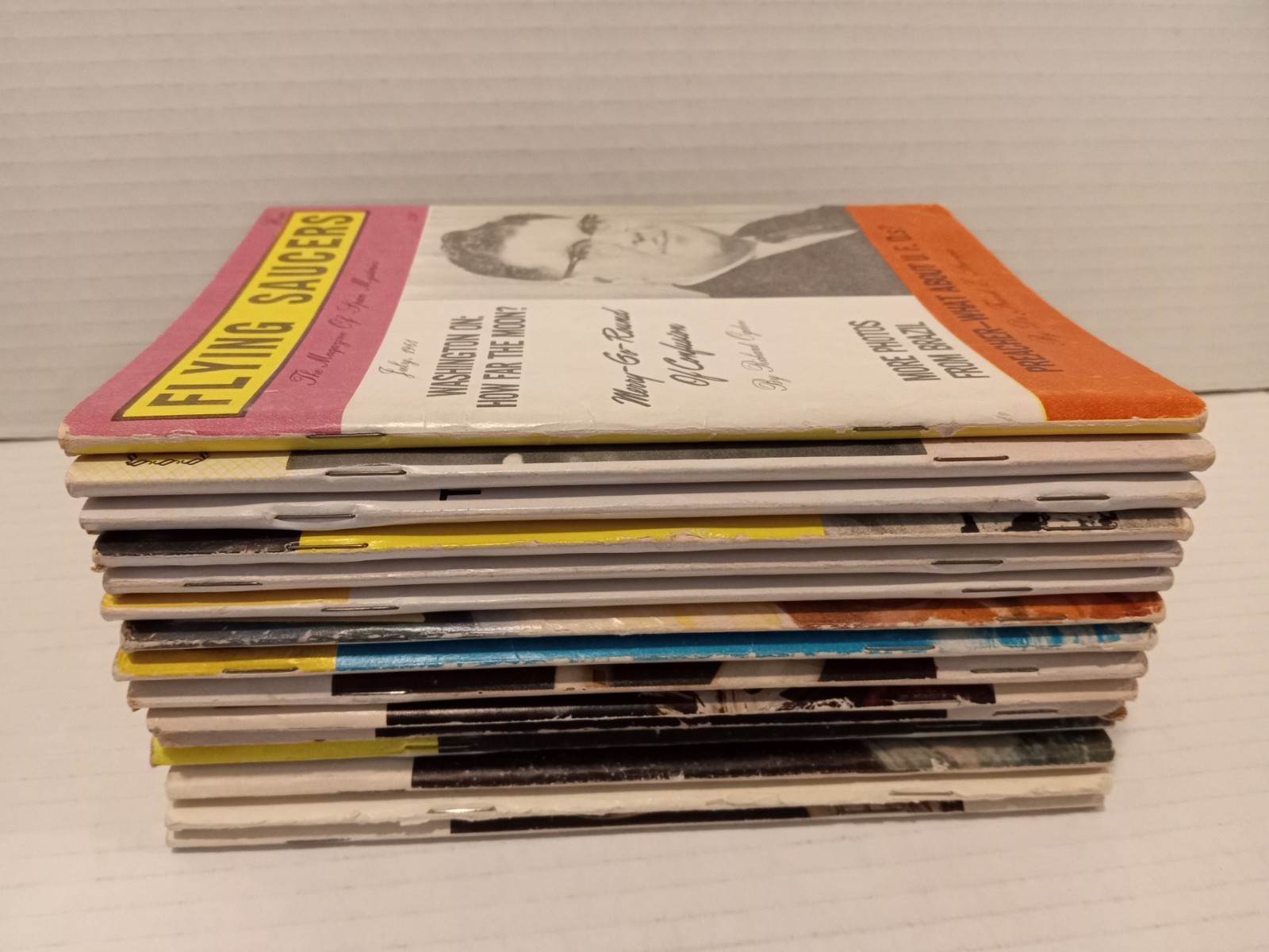 LOT OF 15 FLYING SAUCERS MAGAZINE – RAY PALMER PUBLICATIONS – 1960’S – 1970’S