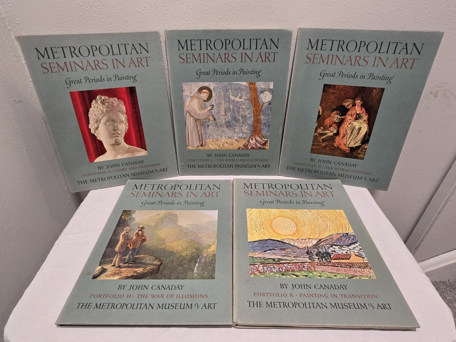 Metropolitan Seminars in Art Great Periods in Painting John Canaday A C G H K