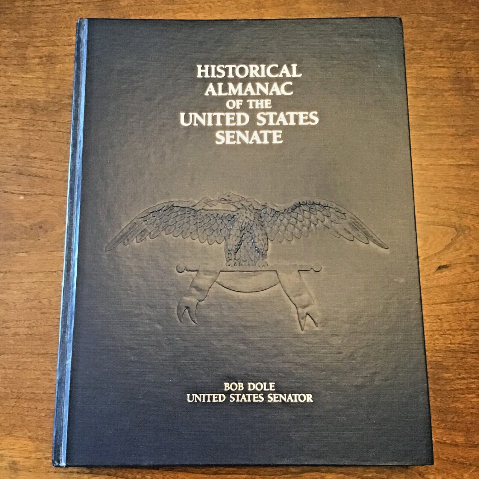 Bob Dole Historical Almanac Of The United States Senate Series 1989 Signed Copy