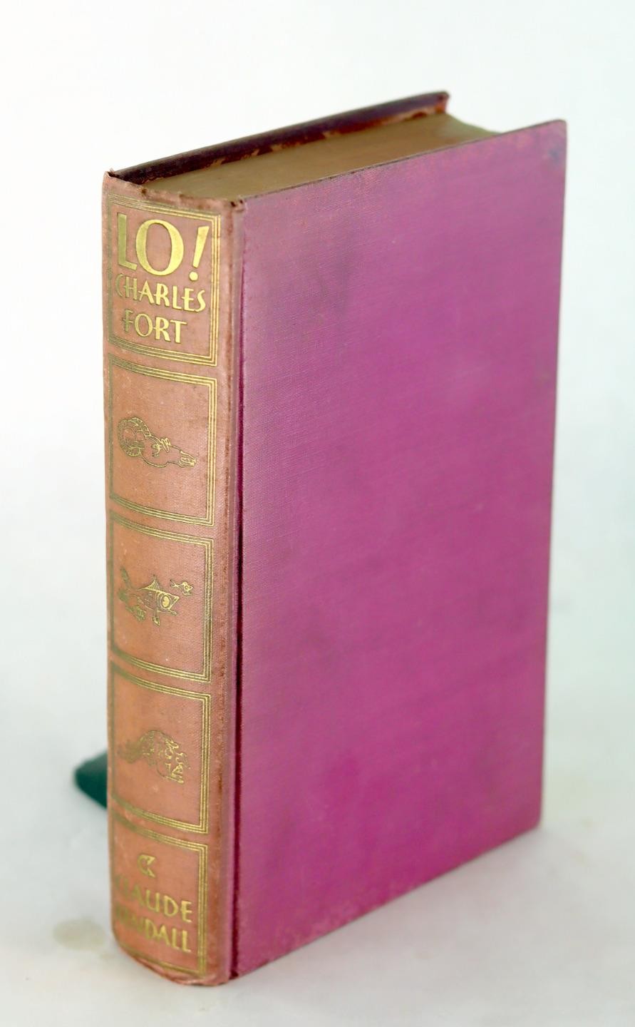 Charles Fort Alexander King 1931 Lo! Paranormal Supernatural Fiction Hardcover