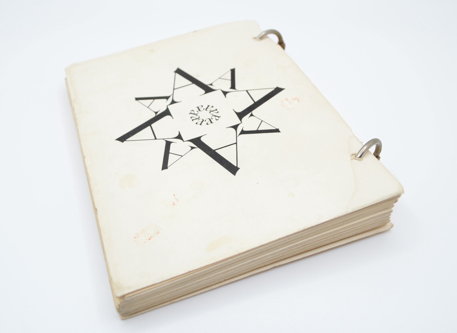 Notpoems, Adele Aldridge, 1971, Signed/Numbered Edition of 150, Concrete Poetry