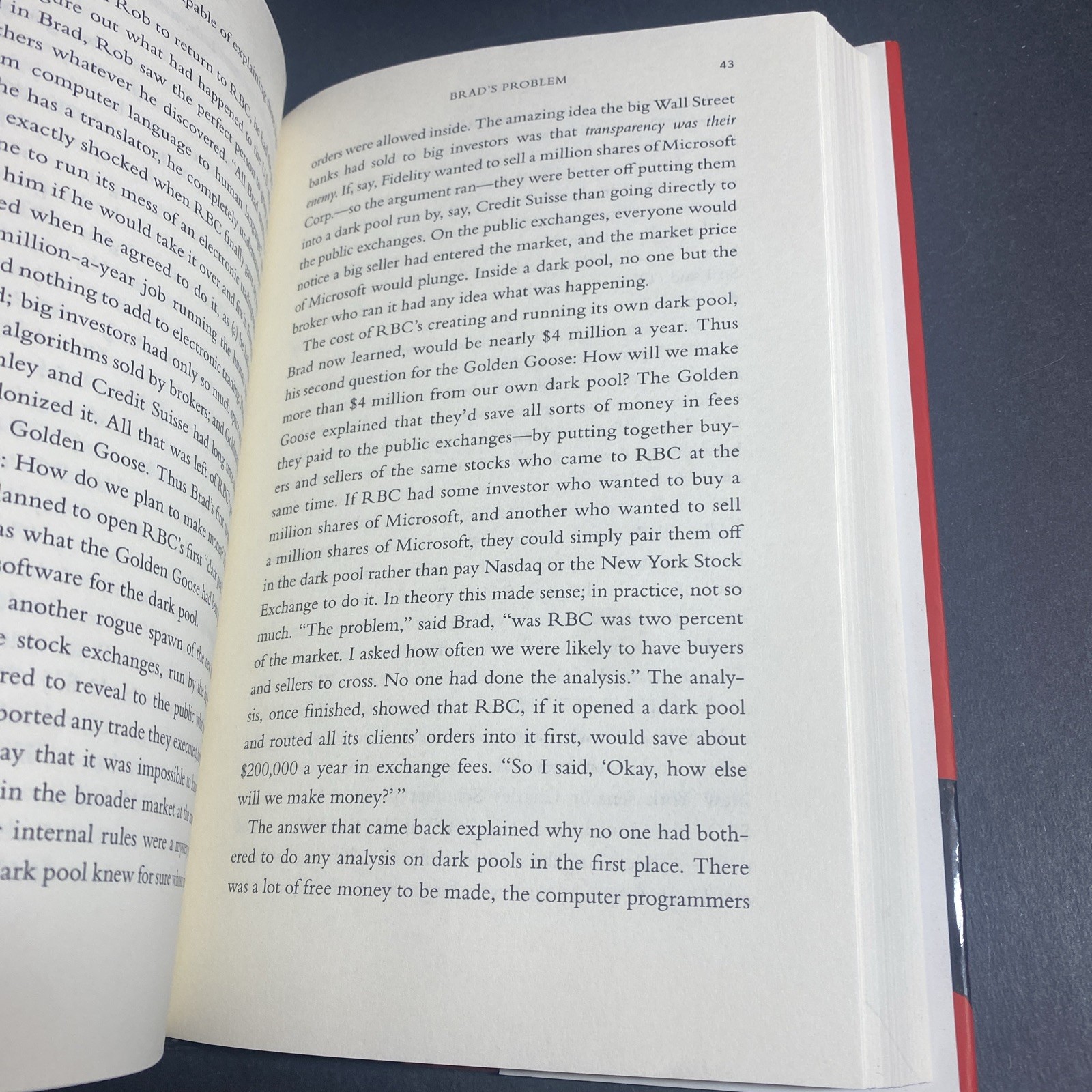 SIGNED Michael Lewis – Flash Boys, Hardcover 1st Edition / ALS