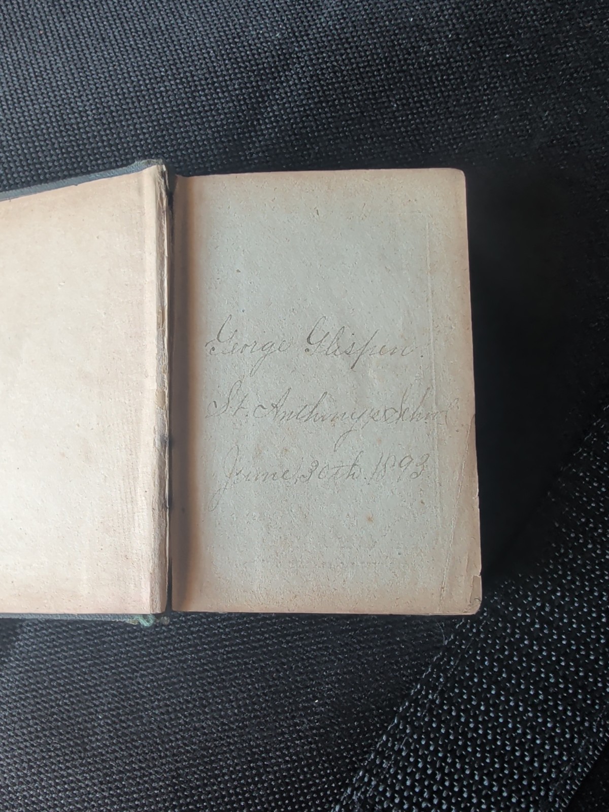 Antique Manna Instructions & Prayers For Catholics 1888 Mini Book