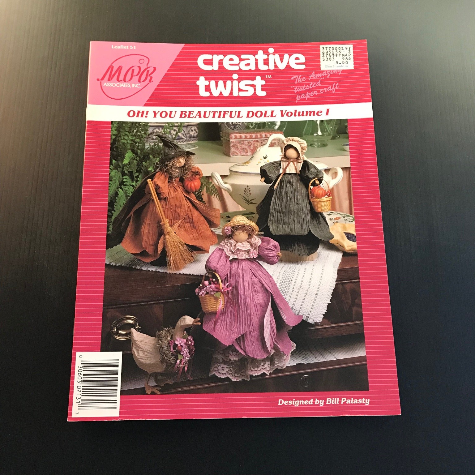 Creative Twist Oh! You Beautiful Doll Vol 1 Bill Palasty 1989 Paper Craft