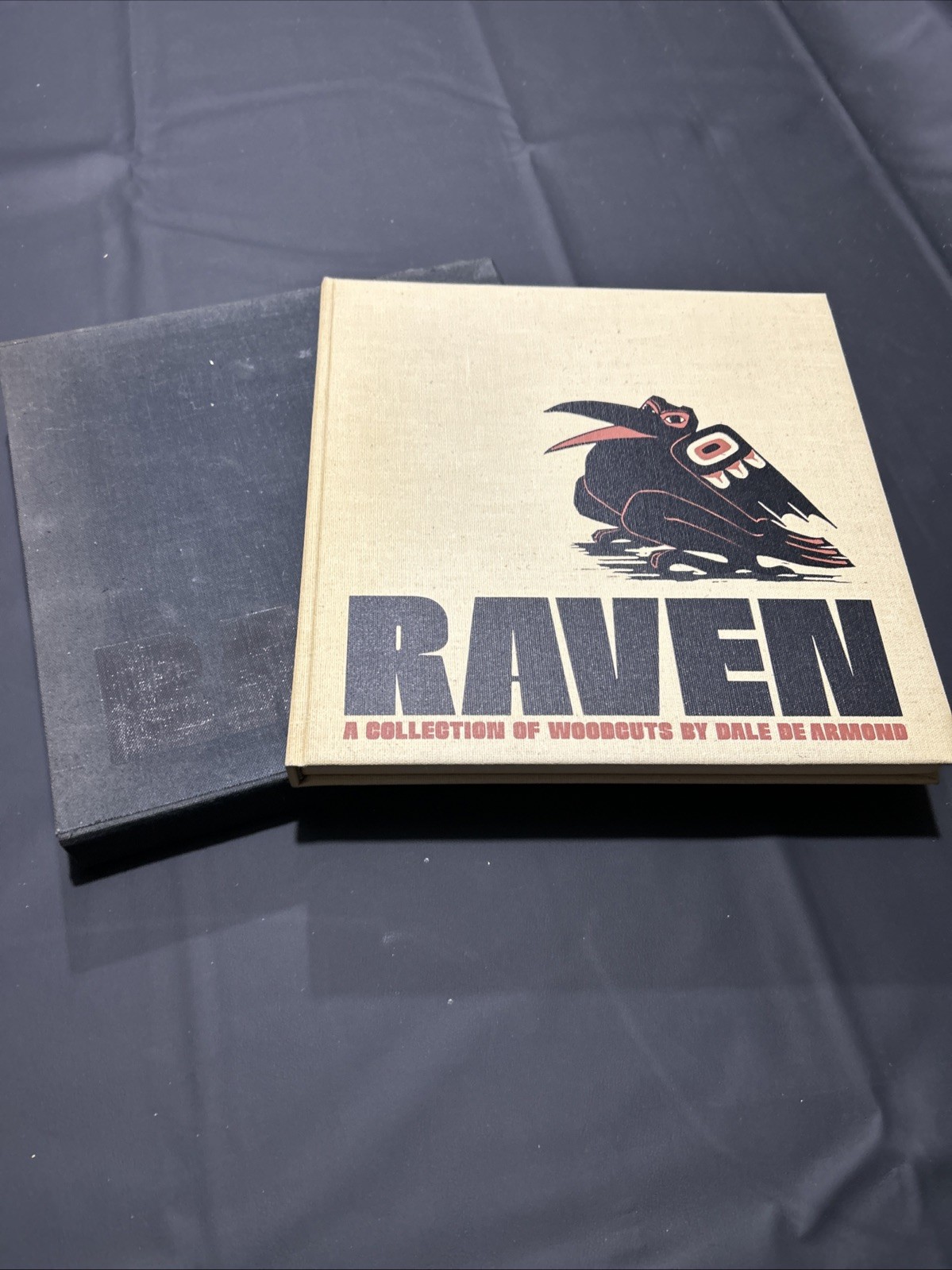 Raven: Collection Of Wood Cuts Dale De ARMOND 1975 Signed & 343/1250. Hardback.