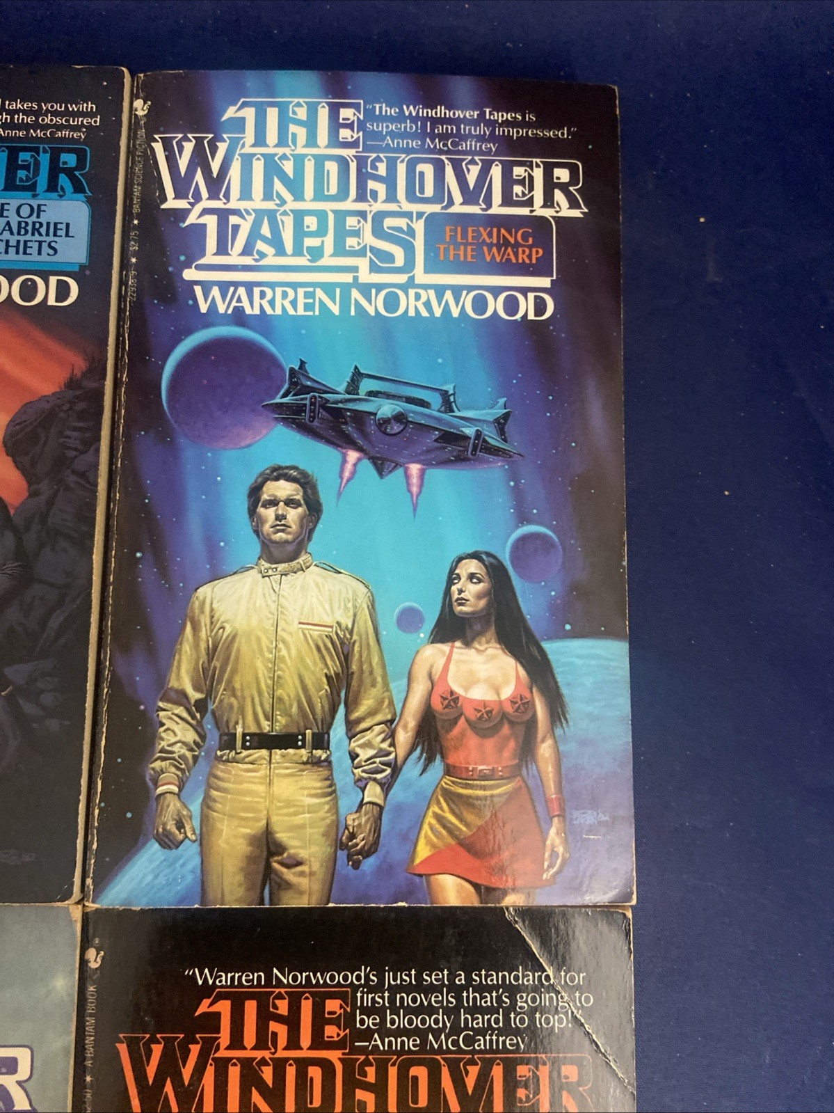 Lot Of 4 The Windhover Tapes by Warren C. Norwood 1st Prints 1980s Exc Cond